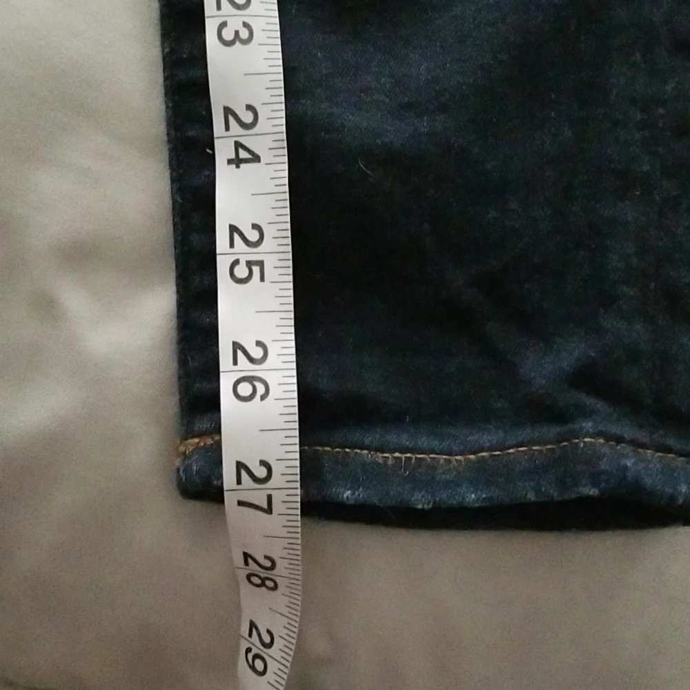 J.Crew Women's Toothpick Dark Wash Jeans